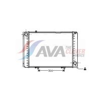 AVA Clever Choice MS2134 Kühler, Motorkühlung