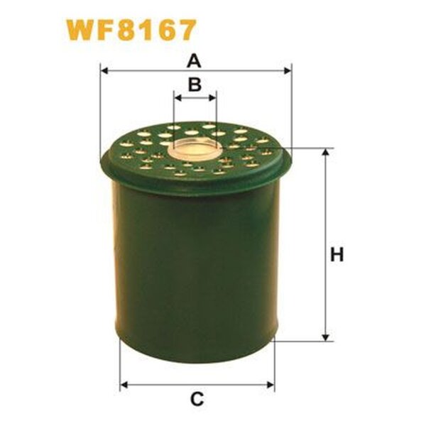WIX FILTERS WF8167 Kraftstofffilter