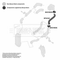 BORG & BECK BTH1112 Ladeluftschlauch