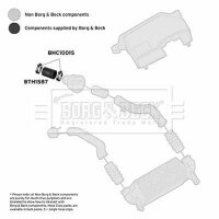 BORG & BECK BTH1587 Ladeluftschlauch