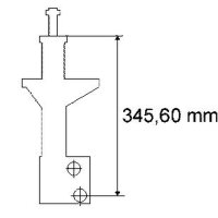SACHS 170 381 Stoßdämpfer