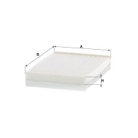 MANN-FILTER CU 24 027 Filter, Innenraumluft