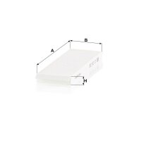 MANN-FILTER CU 25 008-2 Filter, Innenraumluft