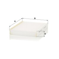 MANN-FILTER CU 26 006 Filter, Innenraumluft