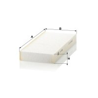 MANN-FILTER CU 2642 Filter, Innenraumluft