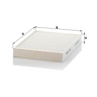 MANN-FILTER CU 2736-2 Filter, Innenraumluft