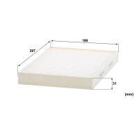 MANN-FILTER CU 3054 Filter, Innenraumluft