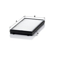 MANN-FILTER CU 3124-2 Filter, Innenraumluft