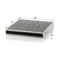 MANN-FILTER CUK 2246 Filter, Innenraumluft