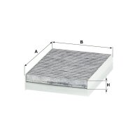 MANN-FILTER CUK 2422 Filter, Innenraumluft