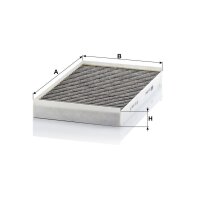 MANN-FILTER CUK 3540 Filter, Innenraumluft