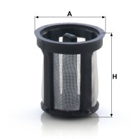 MANN-FILTER U 1002 (10) Filter, Harnstofflösung