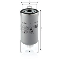 MANN-FILTER WK 724/3 Kraftstofffilter