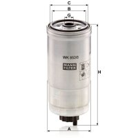 MANN-FILTER WK 853/8 Kraftstofffilter
