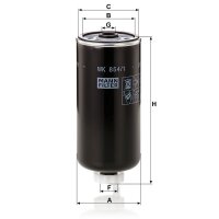 MANN-FILTER WK 854/1 Kraftstofffilter