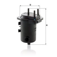 MANN-FILTER WK 939/8 x Kraftstofffilter