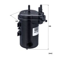 MANN-FILTER WK 939/9 x Kraftstofffilter