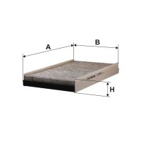 FILTRON K 1076A Filter, Innenraumluft