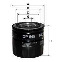 FILTRON OP 645 Ölfilter