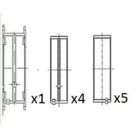 FAI AutoParts BM1010-STD Kurbelwellenlagerschale