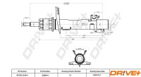 DR!VE+ DP1610.10.0011 Stoßdämpfer