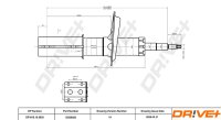 DR!VE+ DP1610.10.0029 Stoßdämpfer