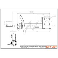 DR!VE+ DP1610.10.0060 Stoßdämpfer