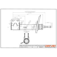 DR!VE+ DP1610.10.0104 Stoßdämpfer