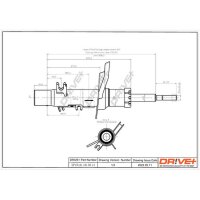 DR!VE+ DP1610.10.0114 Stoßdämpfer