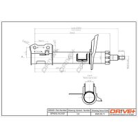 DR!VE+ DP1610.10.0157 Stoßdämpfer