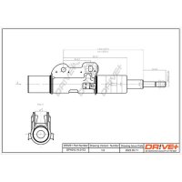 DR!VE+ DP1610.10.0172 Stoßdämpfer