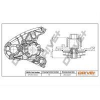 DR!VE+ DP2310.10.023 Wasserpumpe, Motorkühlung