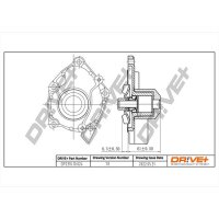 DR!VE+ DP2310.10.024 Wasserpumpe, Motorkühlung