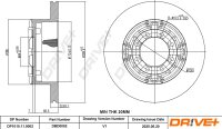 DR!VE+ DP1010.11.0002 Bremsscheibe