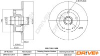 DR!VE+ DP1010.11.0117 Bremsscheibe