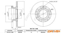 DR!VE+ DP1010.11.0298 Bremsscheibe