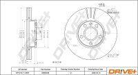 DR!VE+ DP1010.11.0336 Bremsscheibe