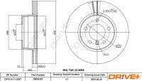 DR!VE+ DP1010.11.0397 Bremsscheibe