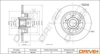 DR!VE+ DP1010.11.1661 Bremsscheibe