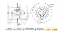 DR!VE+ DP1010.11.1672 Bremsscheibe