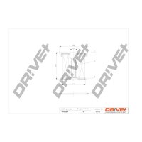 DR!VE+ DP1110.13.0099 Kraftstofffilter