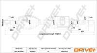DR!VE+ DP2110.10.0461 Antriebswelle