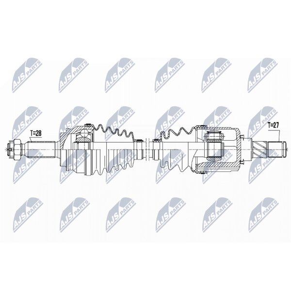 NTY NPW-CH-046 Antriebswelle