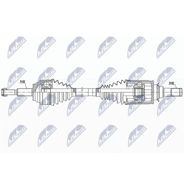 NTY NPW-CH-128 Antriebswelle