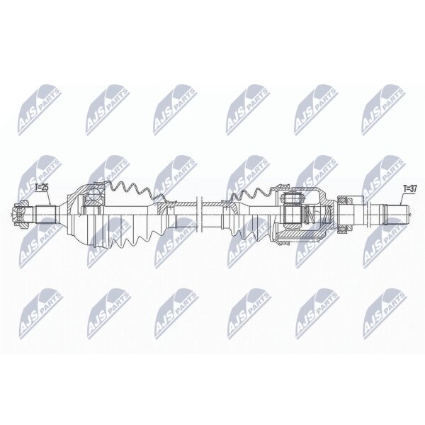 NTY NPW-CT-107 Antriebswelle