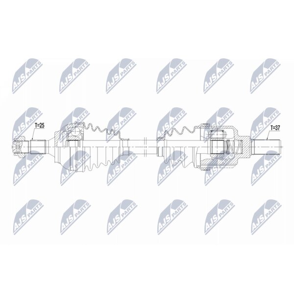 NTY NPW-CT-151 Antriebswelle