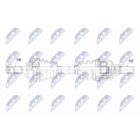 NTY NPW-CT-151 Antriebswelle