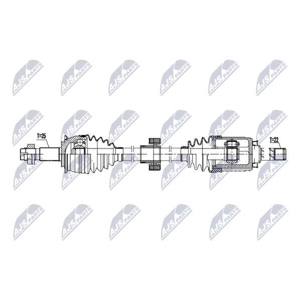 NTY NPW-DW-059 Antriebswelle