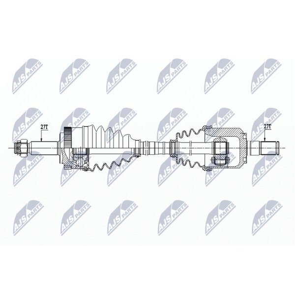 NTY NPW-HY-545 Antriebswelle