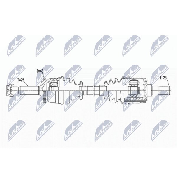 NTY NPW-HY-549 Antriebswelle